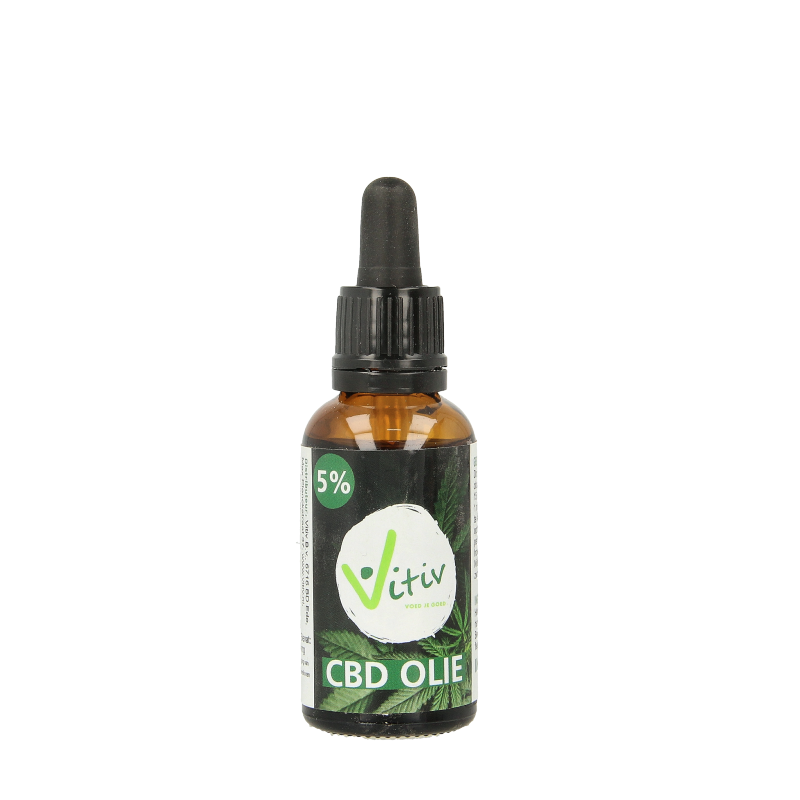 Vitiv CBD olie 5% 30 Milliliter 1 Vitiv CBD olie 5% 30 Milliliter