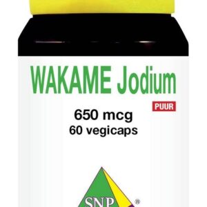 SNP Wakame jodium 650mcg 60 Vegetarische capsules
