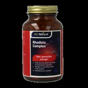 All Natural Rhodiola 100 Capsules