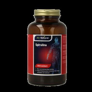 All Natural Spirulina 580mg 200 Tabletten