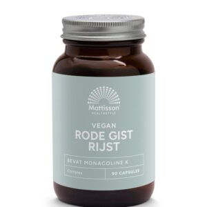 Mattisson Rode gist rijst complex 90 Vegetarische capsules