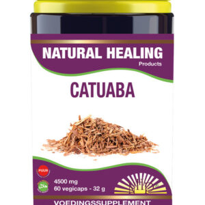 NHP Catuaba 450mg puur 60 Vegetarische capsules