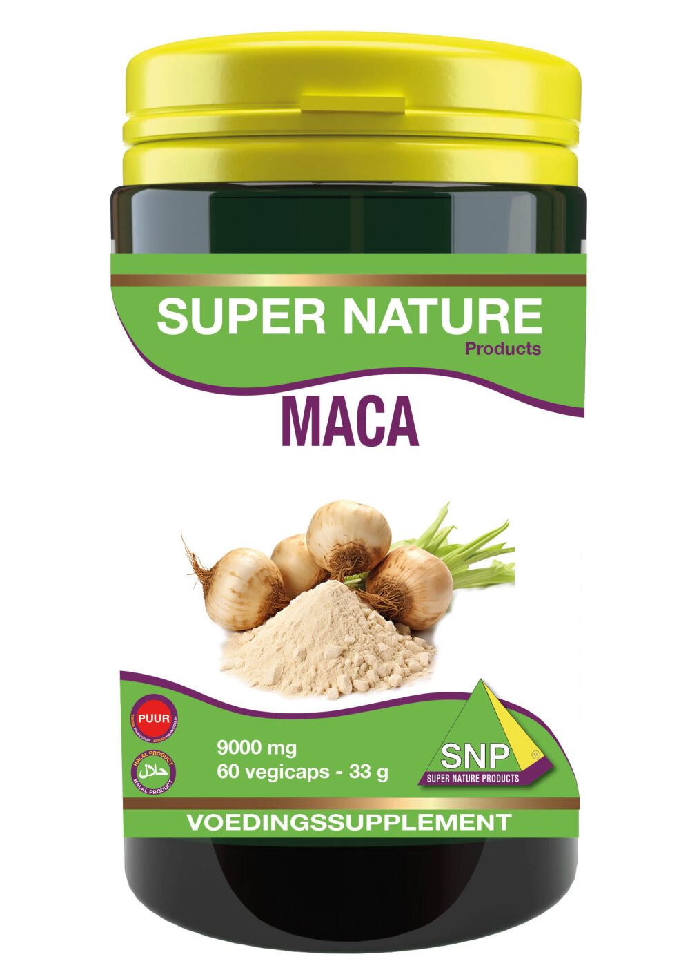 SNP Maca extra forte 9000mg puur 60 Capsules 1 SNP Maca extra forte 9000mg puur 60 Capsules