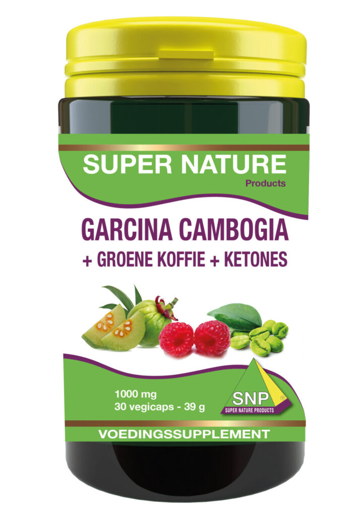 SNP Garcinia + groene koffie + ketones 30 Vegetarische capsules 8 file 635