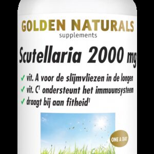 Golden Naturals Scutellaria 2000mg 30 Capsules