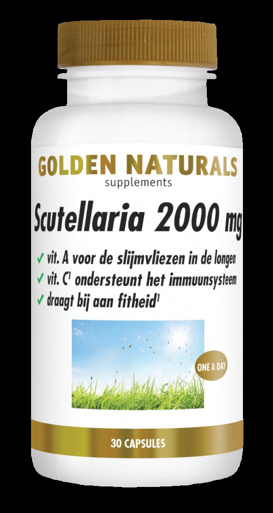 Golden Naturals Scutellaria 2000mg 30 Capsules 6 file 644