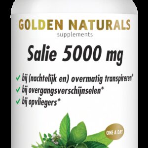 Golden Naturals Salie 5000mg 60 Capsules