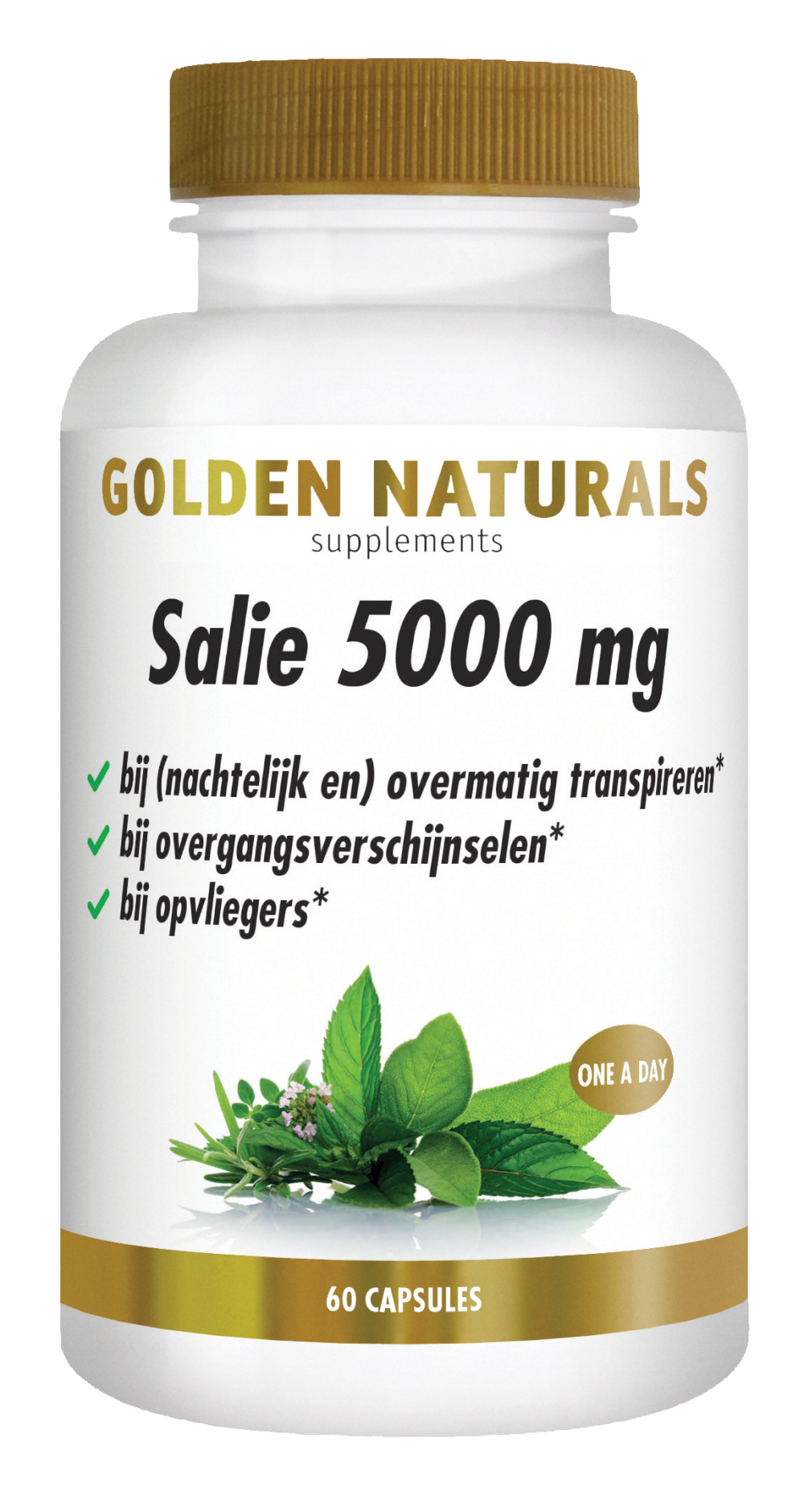 Golden Naturals Salie 5000mg 60 Capsules 1 Golden Naturals Salie 5000mg 60 Capsules