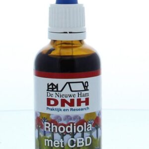 Dr B Rhodiola met CBD frequentie tinctuur 50 Milliliter