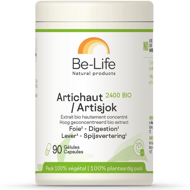 Be-Life Artisjok 2400 bio 90 Capsules 1 Be-Life Artisjok 2400 bio 90 Capsules