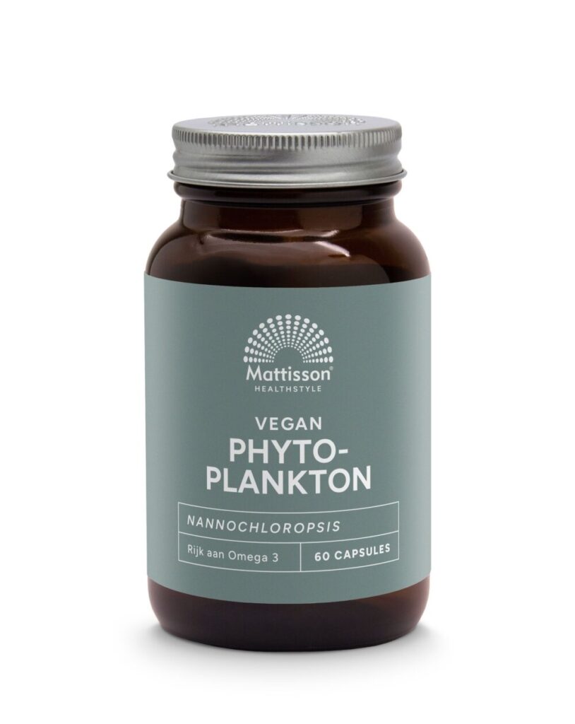 Mattisson Vegan phytoplankton nannochloropsis 60 Vegetarische capsules 6 file 664