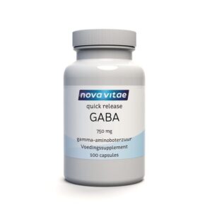 Nova Vitae Gaba 750mg 100 Capsules