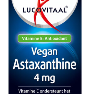 Lucovitaal Astaxanthine 4mg vegan 30 Capsules