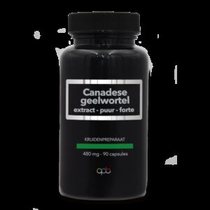 APB Holland Canadese geelwortel extract puur forte 480mg 90 Vegetarische capsules
