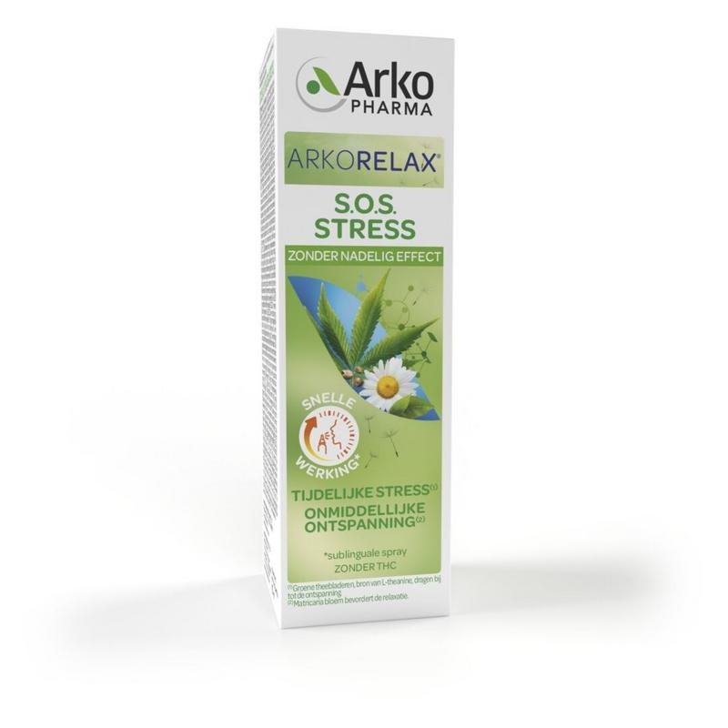 Arkorelax Arkorelax S.O.S. stress 15 Milliliter 2 file 695