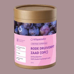 Rode druivenpitpoeder (rijk aan antioxidanten)