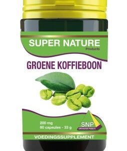 SNP Groene koffiebonen 200mg 60 Capsules