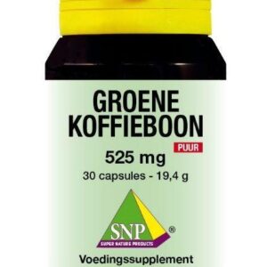 SNP Groene koffiebonen 525mg puur 30 Capsules