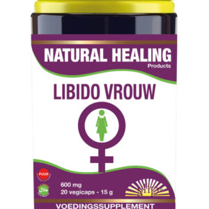 NHP Libido vrouw 600mg puur 20 Vegetarische capsules