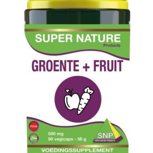SNP Groente & fruit 500mg puur 90 Vegetarische capsules