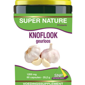 SNP Knoflook geurloos 1200mg 60 Capsules