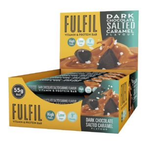 Fulfill Vitamin & Protein Bars - 15 repen - Dark Salted Caramel