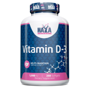 Vitamin D-3 1000 IU - 250 softgels
