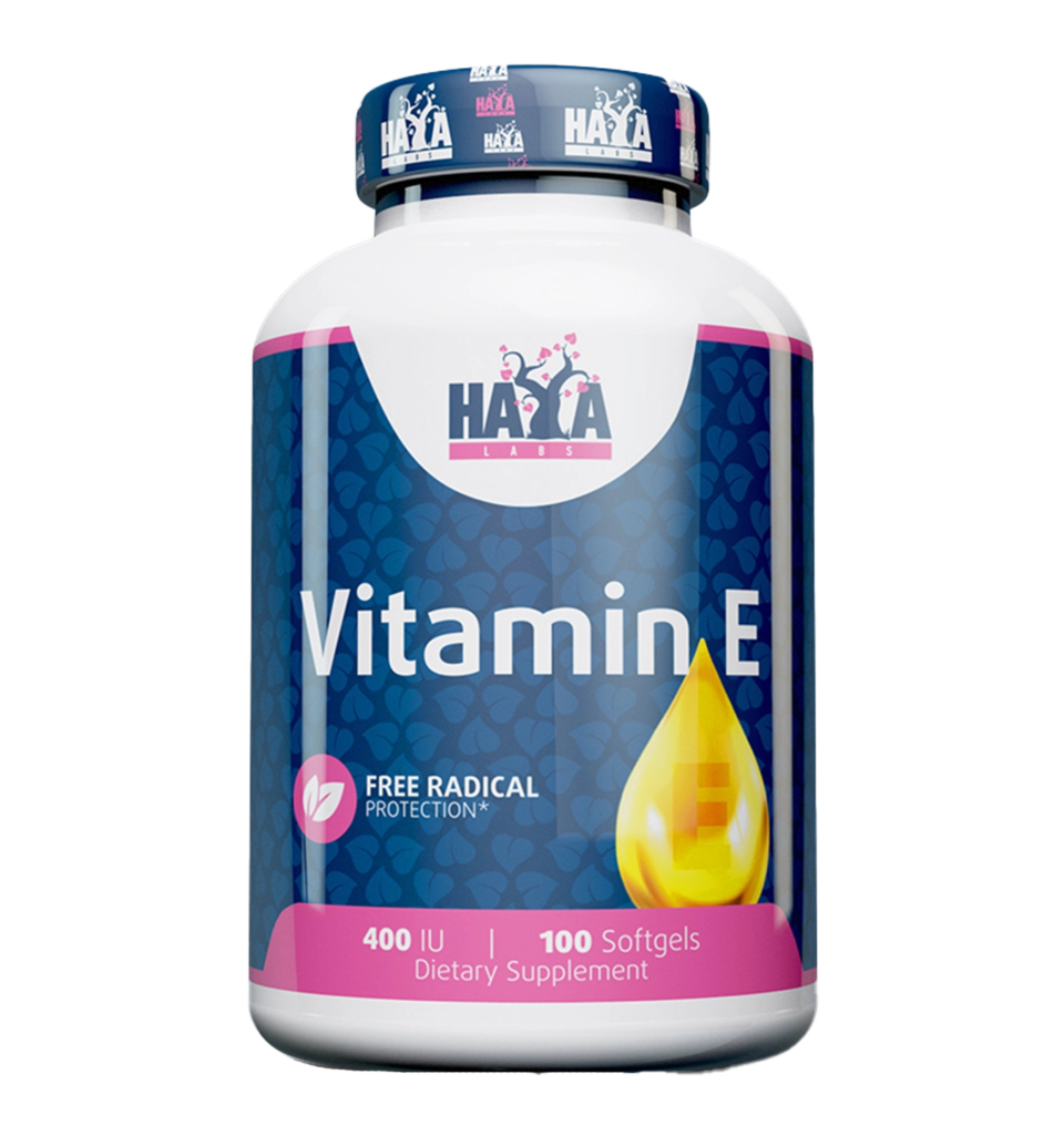 haya labs vitamin e 400iu 100softgels