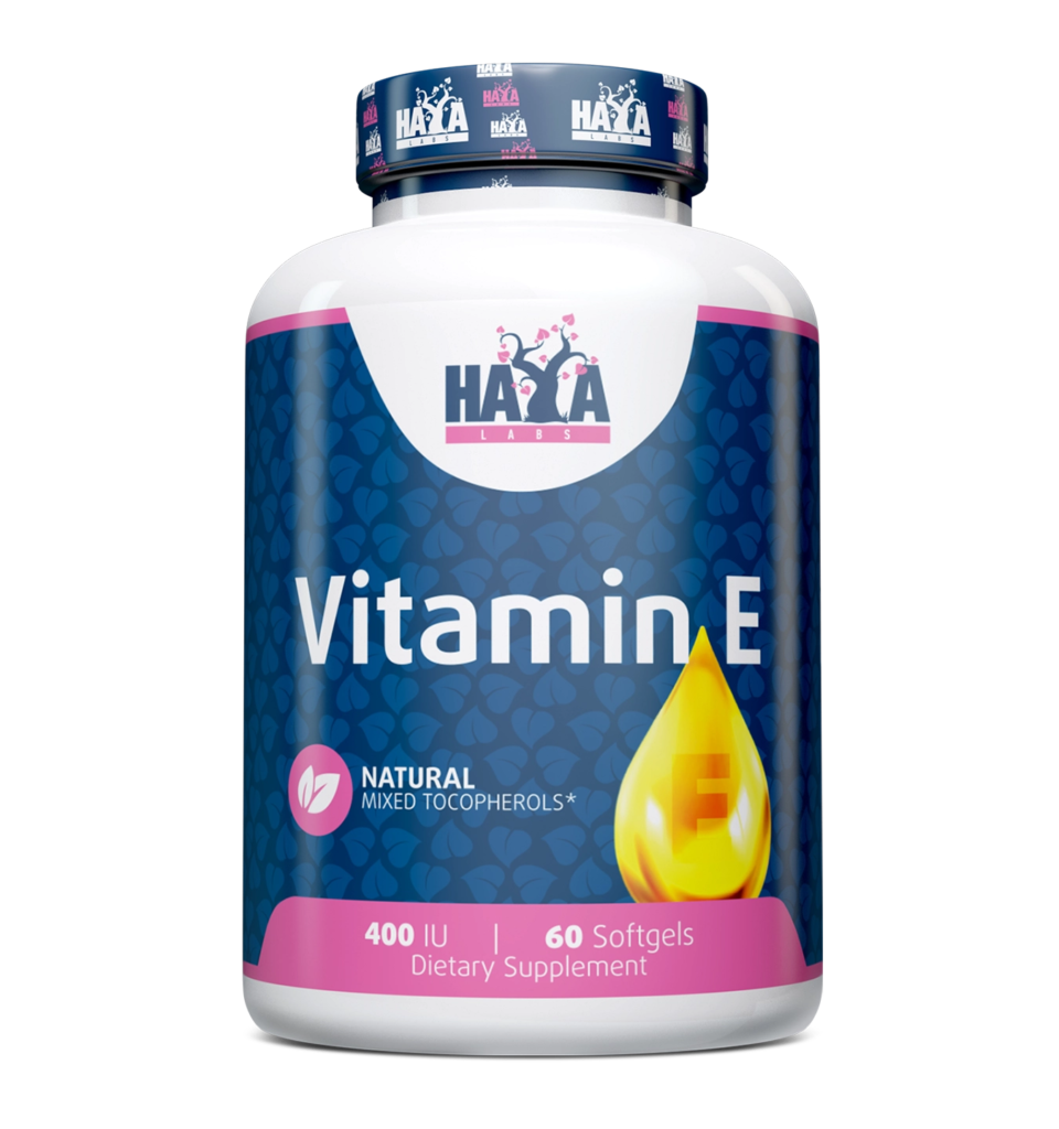 haya labs vitamin e 400iu 60softgels