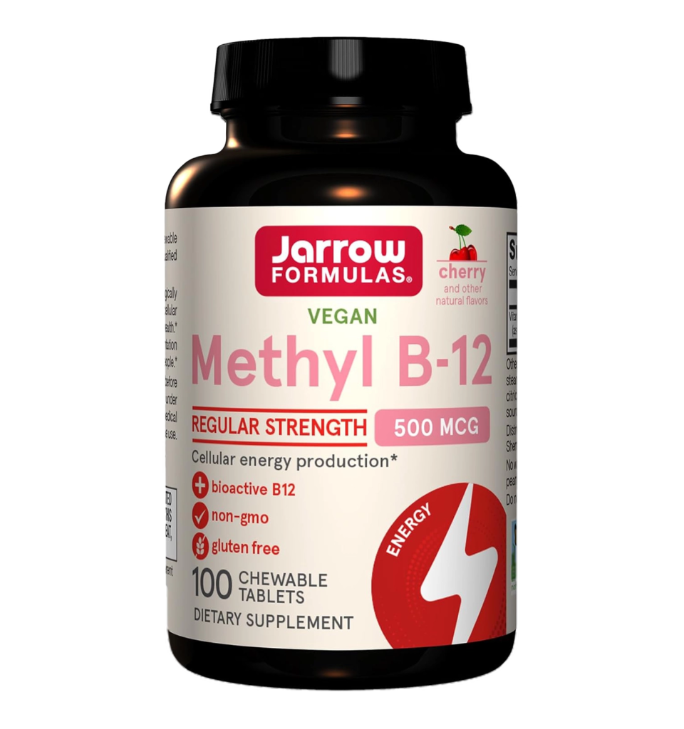 jarrow formulas methyl b 12 500mcg 100tabl