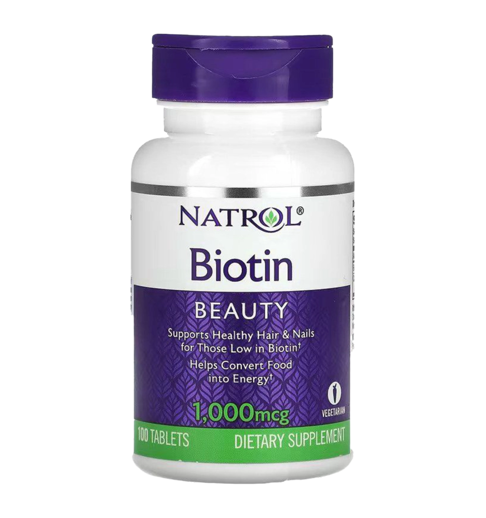 natrol biotin 1000mcg 100tabl