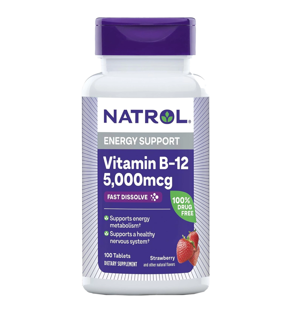 natrol vitamine b 12 5000mcg 100tabl