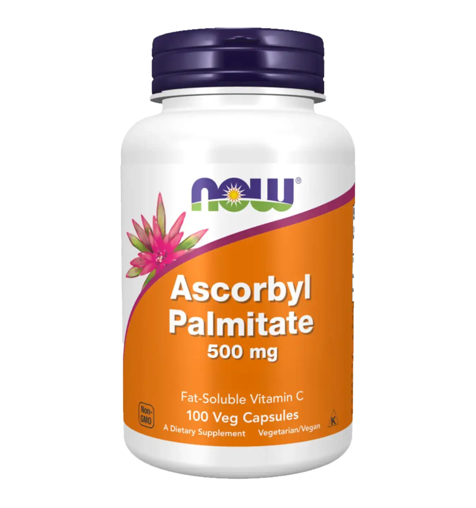 now foods ascorbyl palmitate 500mg 100caps compressed