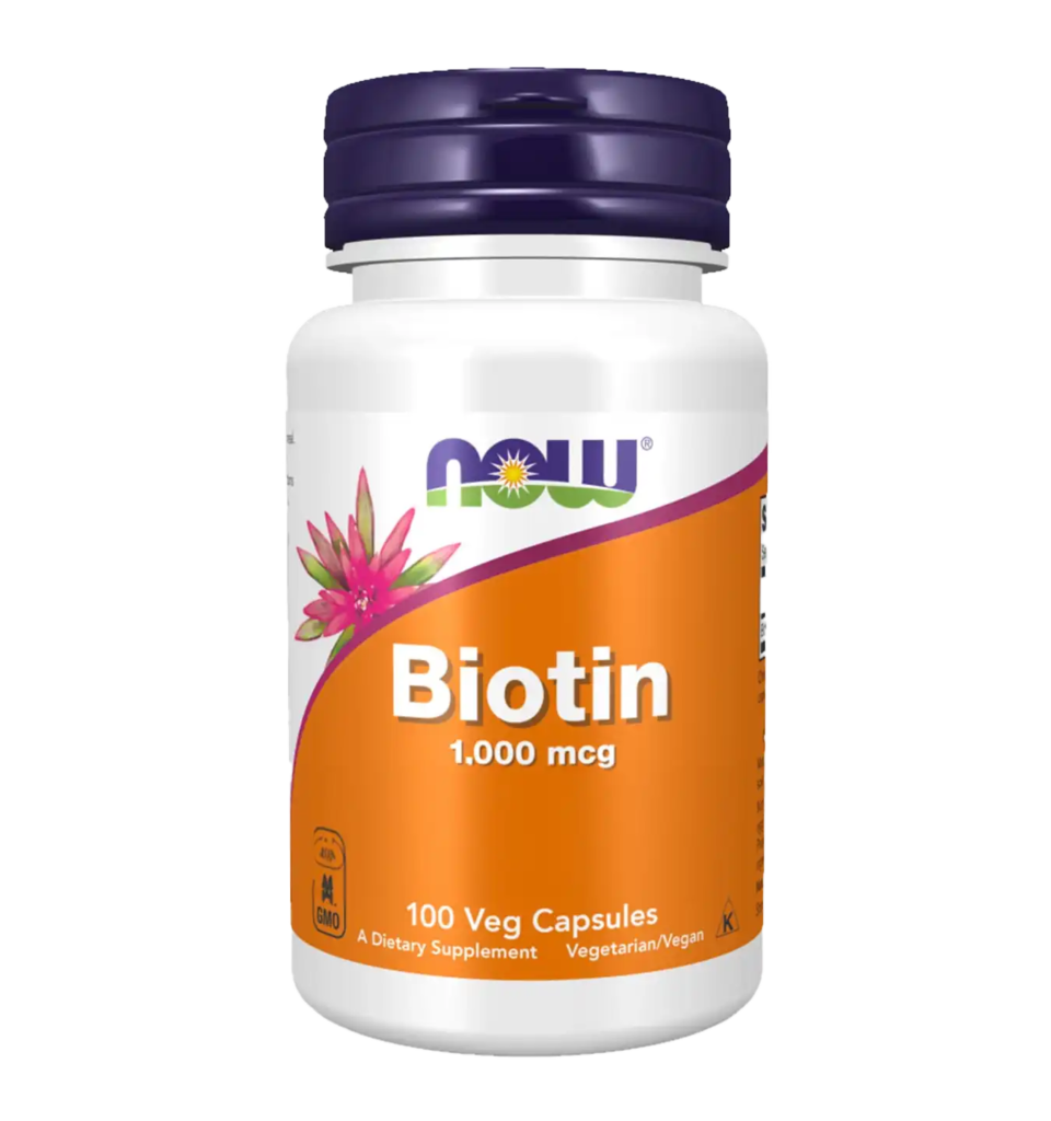 now foods biotine 1000mcg 100caps compressed