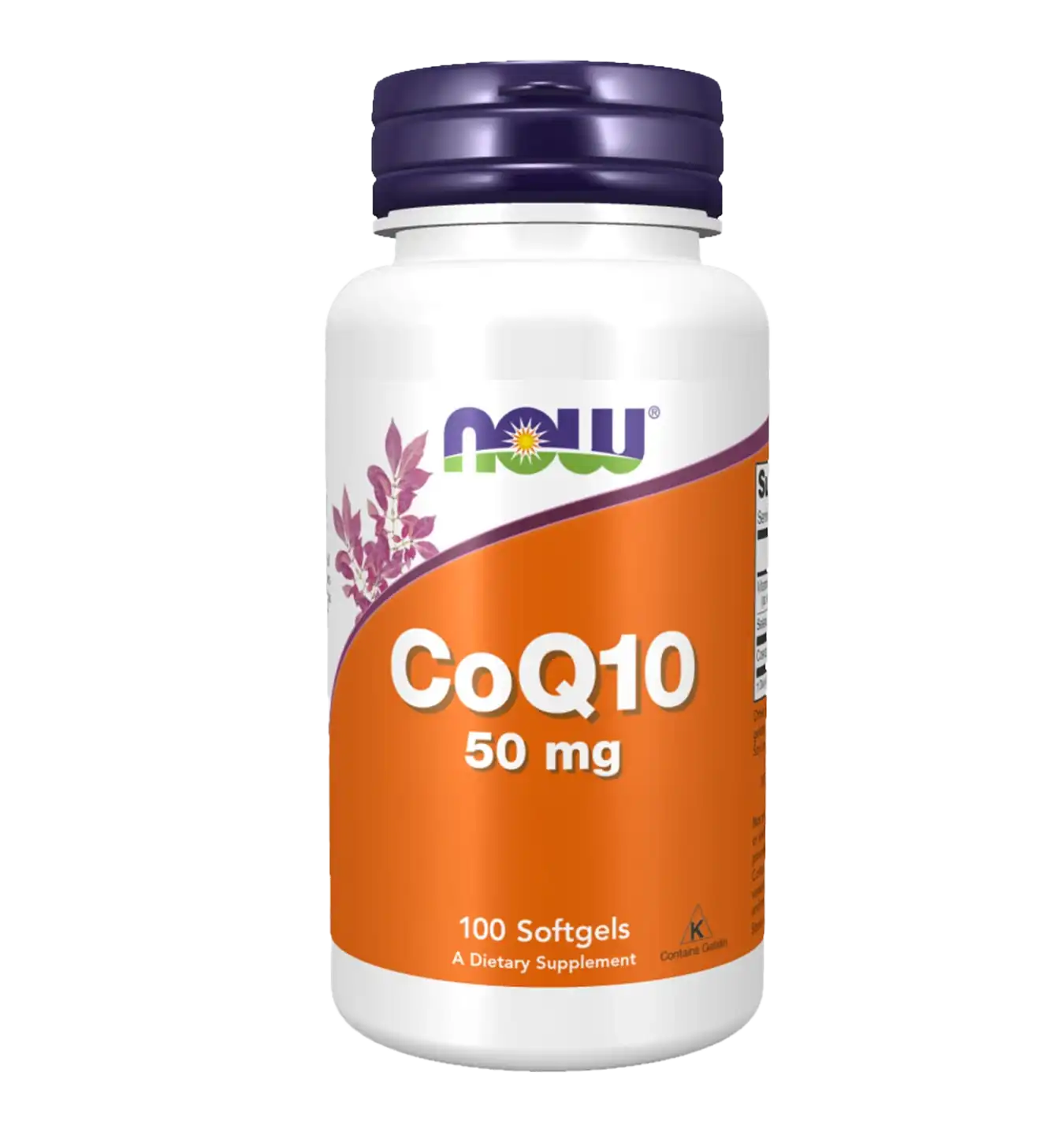 CoQ10 50mg with Vitamin E - 100 softgels 1 CoQ10 50mg with Vitamin E - 100 softgels