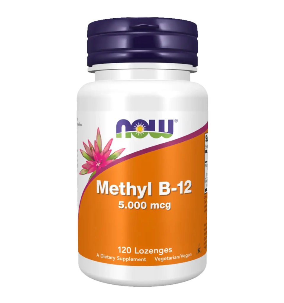 now foods methyl b 12 5000mcg 120lozenges compressed