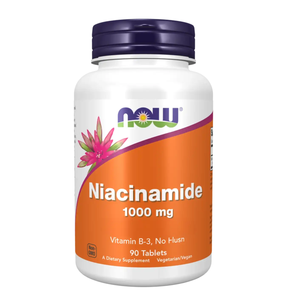 now foods niacinamide 1000mg 90tabl compressed