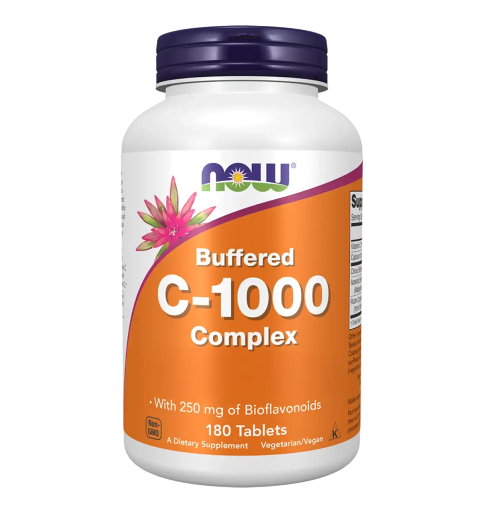 now foods vitamine c 1000 buffered 180tabl compressed