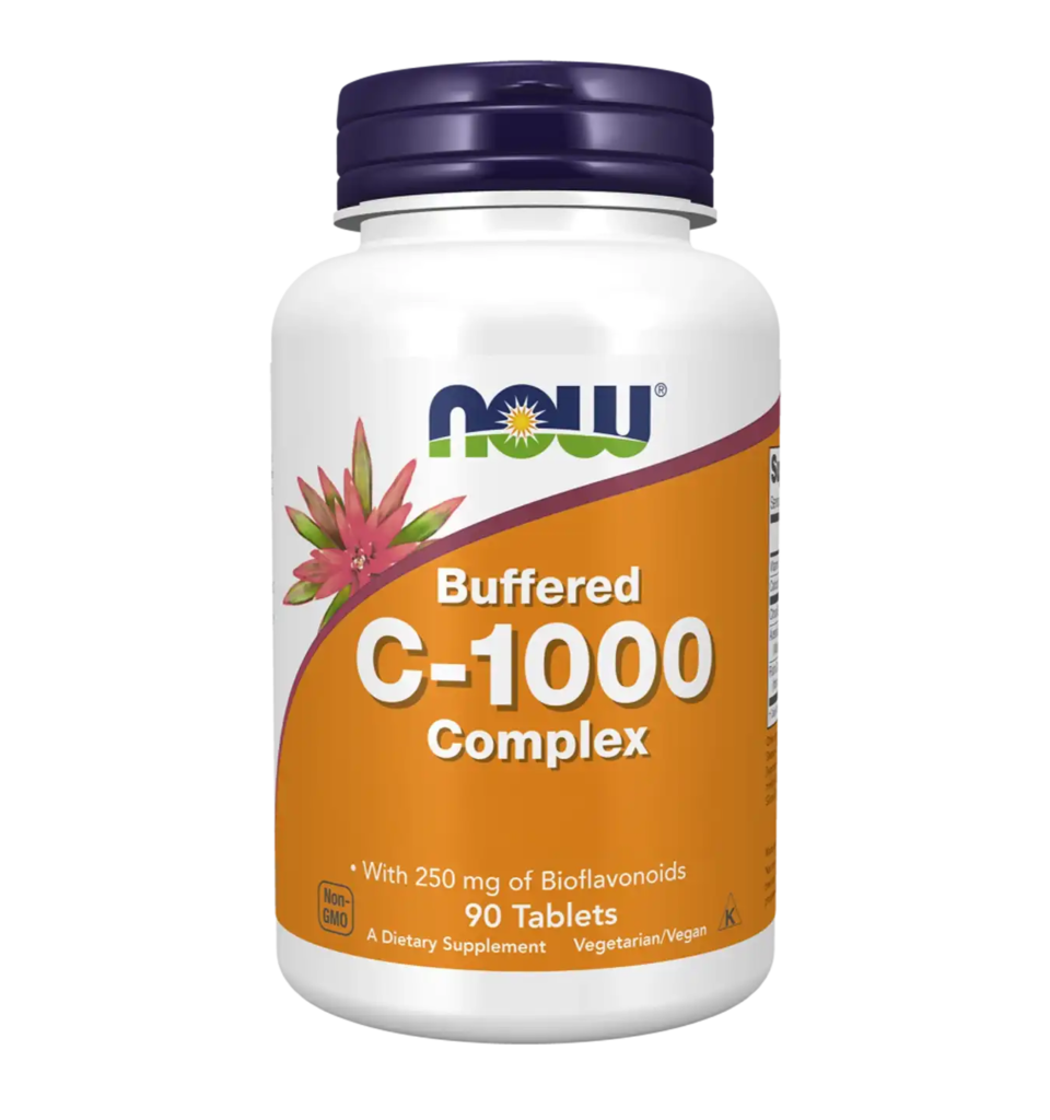 now foods vitamine c 1000 buffered 90tabl compressed