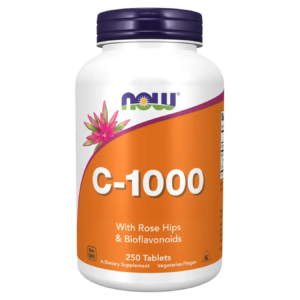 Vitamin C-1000 with Rose Hips & Bioflavonoids - 250 tabl