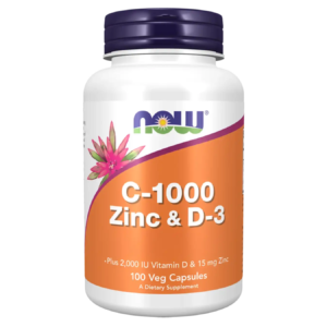 Vitamine C-1000, Zinc & D-3 - 100 v-caps
