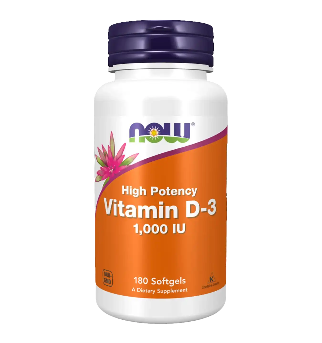 Vitamine D-3 1000IU - 180 softgels 1 Vitamine D-3 1000IU - 180 softgels