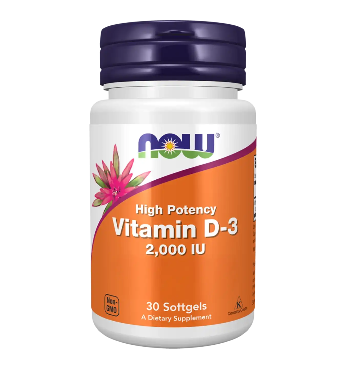 Vitamine D-3 2000IU - 30 softgels 1 Vitamine D-3 2000IU - 30 softgels