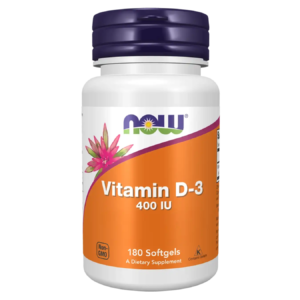 Vitamine D-3 400IU - 180 softgels