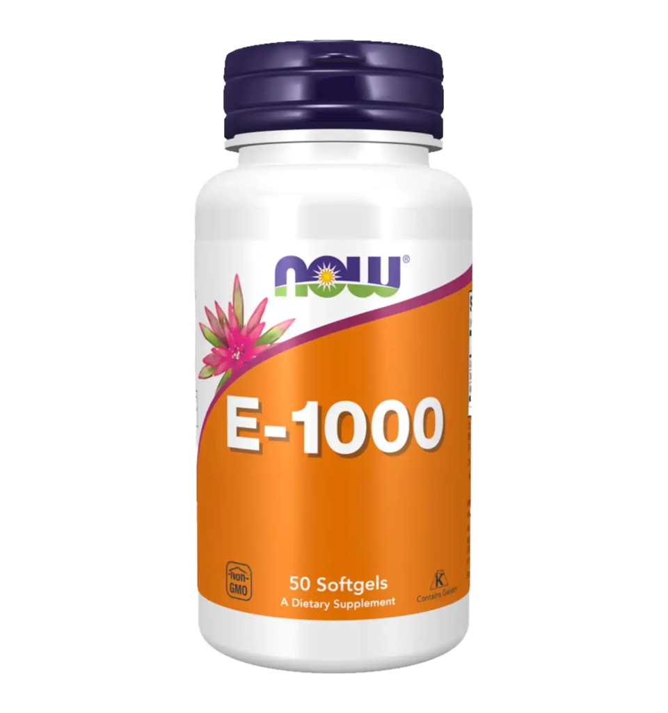 now foods vitamine e 1000 1000iu 50softgels compressed