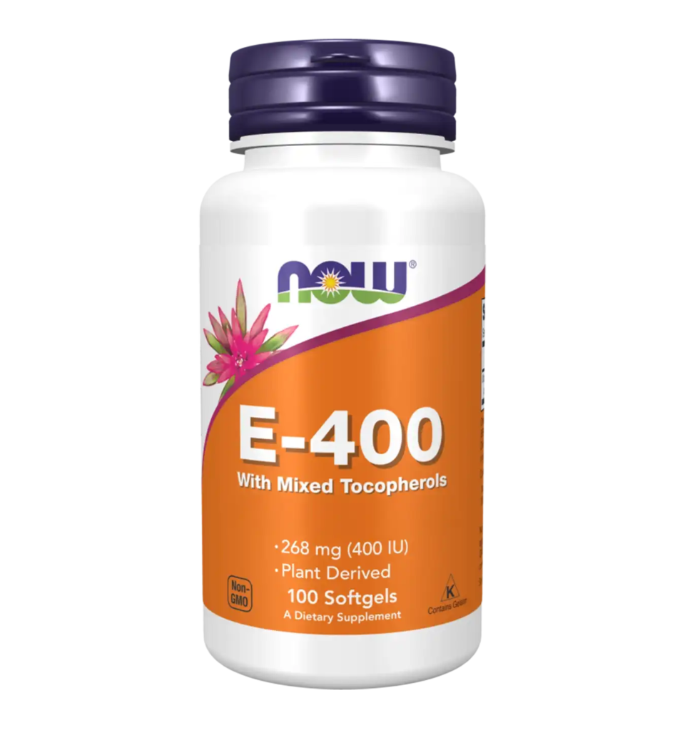 now foods vitamine e 400iu 100softgels compressed