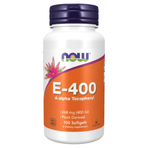 Vitamine E 400IU D-Alpha Tocopheryl - 100 softgels