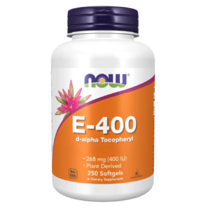 Vitamine E 400IU D-Alpha Tocopheryl - 250 softgels