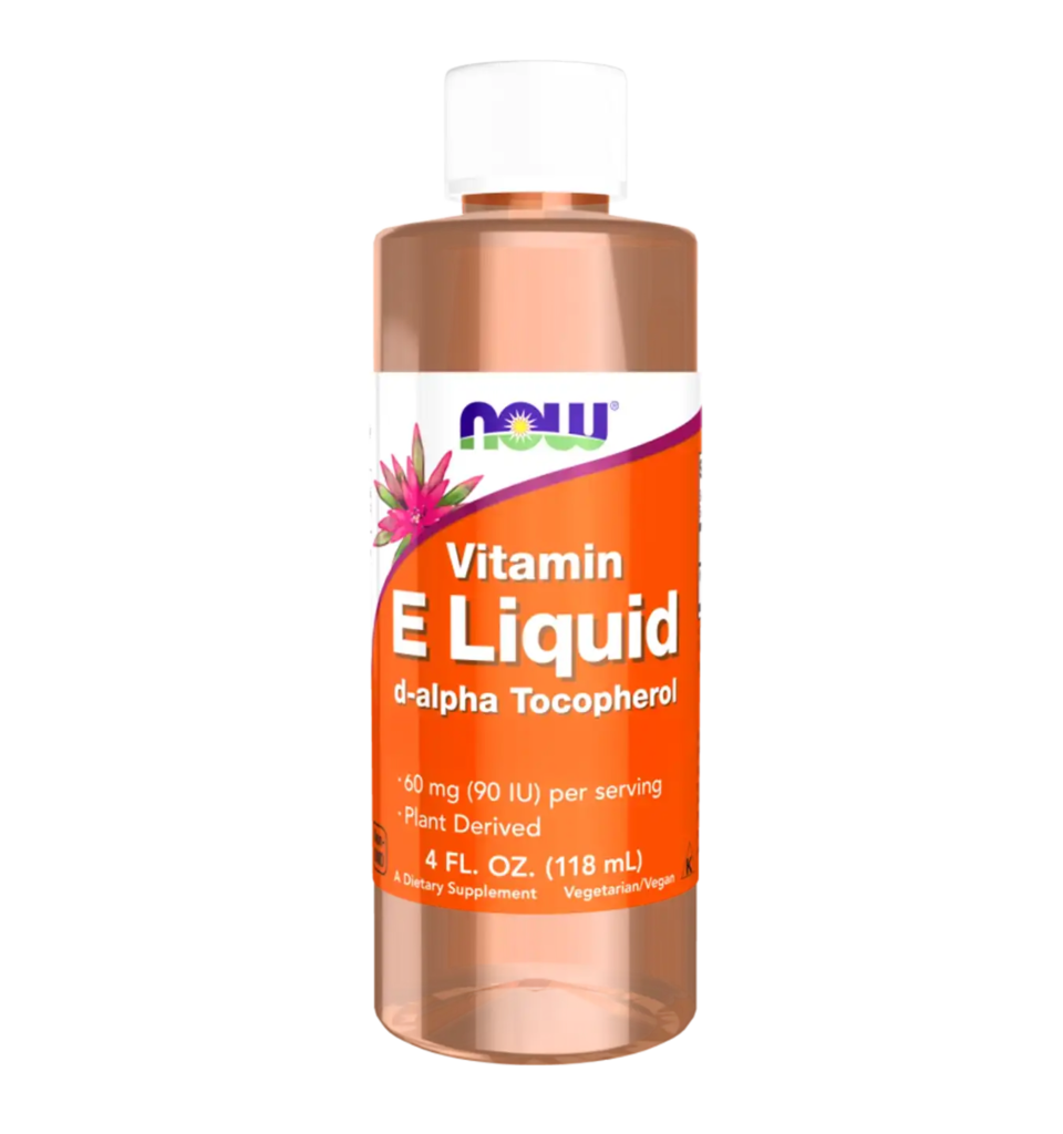 now foods vitamine e liquid 118ml compressed