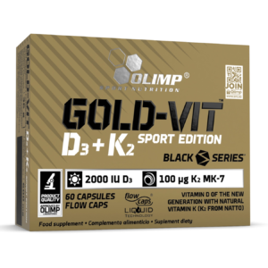Gold-Vit D3+K2 2000IU - 60 caps